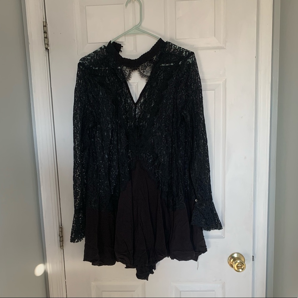 Free people lace tunic